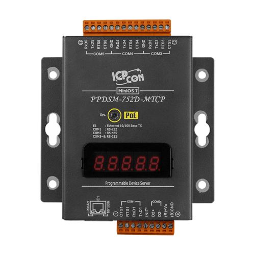 PPDSM-752D-MTCP CR ICP DAS